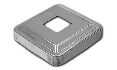 Низ стойки под трубу 20х20 мм, 66х66, высота 16 мм, полированный (AISI 304) k397 купить в Санкт-Петербурге Низ стойки под трубу 20х20 мм, 66х66, высота 16 мм, полированный (AISI 304) k397 купить в Санкт-Петербурге