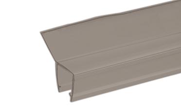 Уплотнитель для стекла 8 мм, полупрозрачный черный, 135°, стекло-стекло 2200 мм t203-2 BL купить в Санкт-Петербурге