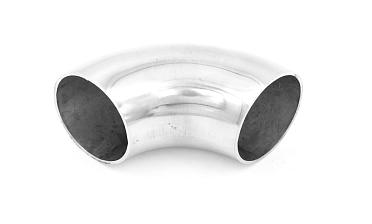 Отвод поручня под сварку Ø38.1х1.45 мм, 90°, полированный 400 Grit, (AISI 201) k095-6 купить в Санкт-Петербурге