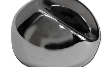 Наконечник штампованный (СПС) косой 30° на трубу Ø38,1 мм, для поручня Ø38.1мм, полированный, нержавеющий, AISI 304, k016 купить в Санкт-Петербурге