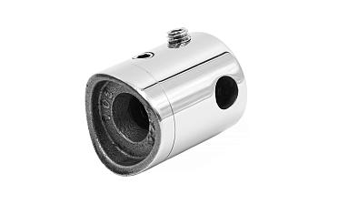 Зажимы для троса Ø5 мм, 22х30 мм, под Ø42.4 мм, полированный, AISI 304, k267-3 купить в Санкт-Петербурге