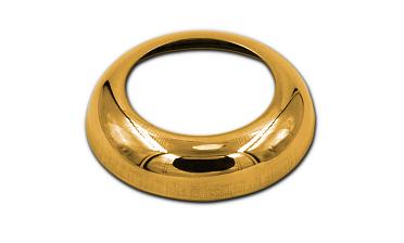 Низ стойки малый Ø38.1 мм, S=0.4 мм, Ø60 мм, полированный, золото k015-88 купить в Санкт-Петербурге