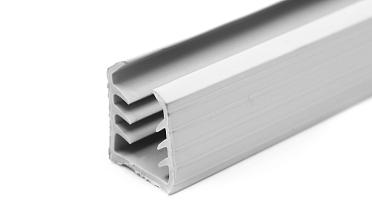 Уплотнитель в поручень с пазом 27х30 для стекла 8+8мм, EPDM (палки по 3м) СЕРЫЙ Фk307-G купить в Санкт-Петербурге