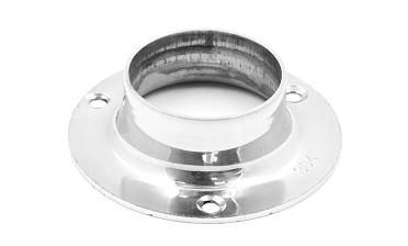 Фланец штампованный, полированный для Ø50.8 мм, толщина 2 мм (AISI 304) k532 купить в Санкт-Петербурге