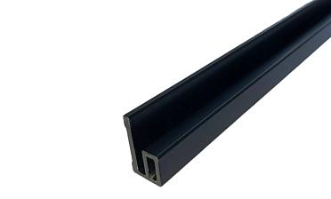 Профиль-упор для душевых, длина 2200 мм, черный t116 BL купить в Санкт-Петербурге