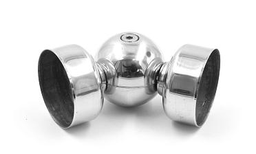 Поворот дер./пласт. поручня Ø50.8х0.8 мм, усиленный, полированная, (AISI 201) k053-6 купить в Санкт-Петербурге