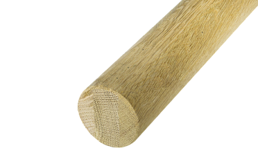 Поручень деревянный из Дуба Ø50 мм 3,0 м Эконом Ф-1671 купить в Санкт-Петербурге