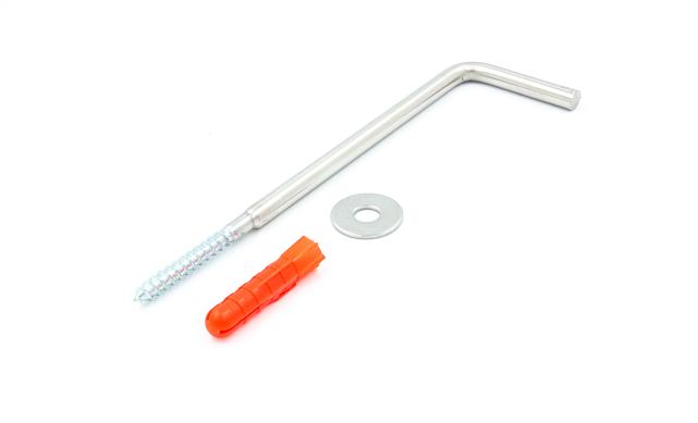 Пристенок с саморезом (симбиоз) 12х200, (AISI 304) Фk286-200 Пристенок с саморезом (симбиоз) 12х200, (AISI 304) Фk286-200