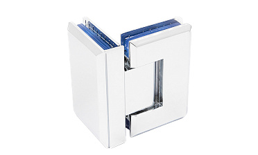 Петля для душевой кабины стекло-стекло 90° 90х55 мм цинк, полированная t304 PZn купить в Санкт-Петербурге Петля для душевой кабины стекло-стекло 90° 90х55 мм цинк, полированная t304 PZn купить в Санкт-Петербурге