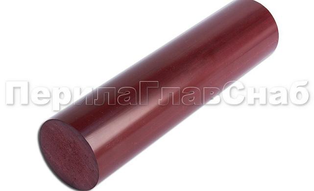 Пластиковый поручень, цвет Махагон, Ø49 мм, длина 4м k895 