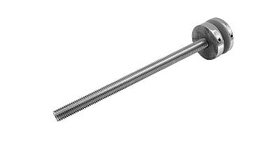 Точечный держатель для стекла, полированный, точеный, d=44 мм, шпилька M12 (AISI 304) k177 купить в Санкт-Петербурге