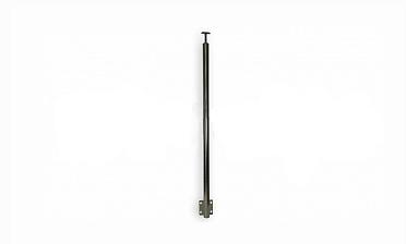 Готовая стойка Ø38,1 мм, с боковым крепежом и наконечником, высота 1150 мм, полированная (AISI 304) k704 купить в Санкт-Петербурге