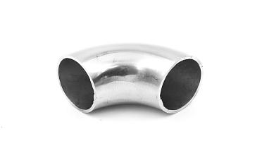 Отвод поручня Ø25.4 мм, 90°, полированный, (AISI 304) k347 купить в Санкт-Петербурге