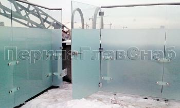 Пластинчатые одностворчатые калитки из нержавеющей стали со стеклом в Санкт-Петербурге. Готовые проекты ПерилаГлавСнаб
