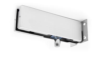 Фитинг на фрамугу с осью и монтажной пластиной, под алюминий t130 AL купить в Санкт-Петербурге