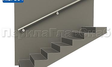 Готовый пристенный поручень с тремя держателями, длина 2300 мм (AISI 304) k730-23 купить в Санкт-Петербурге Готовый пристенный поручень с тремя держателями, длина 2300 мм (AISI 304) k730-23 купить в Санкт-Петербурге