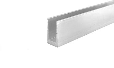 П-образный профиль 30x16,3 L=3000, хим.полировка t762-2 AL  купить в Санкт-Петербурге