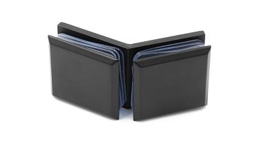 Коннектор для душевой кабины стекло-стекло 135°, цинковый сплав, черная  t736 BZn купить в Санкт-Петербурге