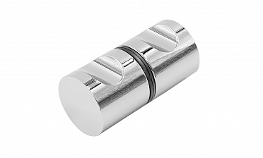 Ручка-кноб для двери 32х38 мм латунь-хром, полированная t696 PC купить в Санкт-Петербурге Ручка-кноб для двери 32х38 мм латунь-хром, полированная t696 PC купить в Санкт-Петербурге