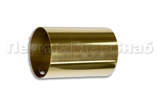 Соединитель для круглого пластикового поручня Ø50.8, золото k260-88 2 Соединитель для круглого пластикового поручня Ø50.8, золото k260-88 2