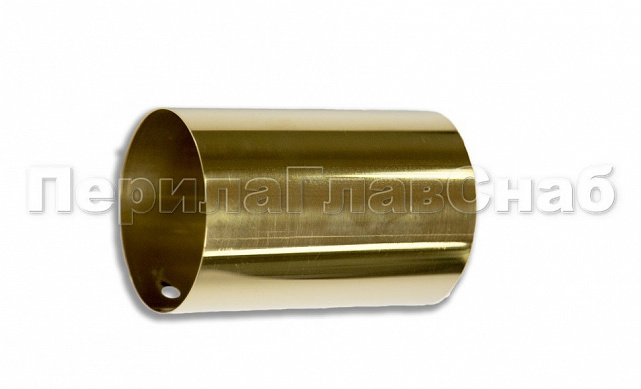 Соединитель для круглого пластикового поручня Ø50.8, золото k260-88 2