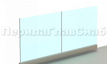 Ограждение без поручня на профиле в Санкт-Петербурге. Готовые проекты ПерилаГлавСнаб