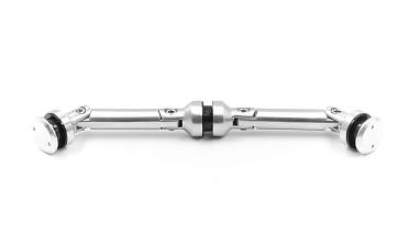 Крепление на три стекла 10-12 мм, штанга 82 мм, без зенковки tt204-82A SSS купить в Санкт-Петербурге