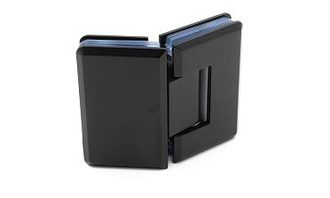 Петля для душевой стекло-стекло 90х55 мм, 135°, цинк, черный t302 BZn купить в Санкт-Петербурге