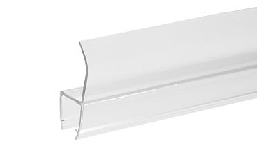Уплотнитель для стекла 8 мм, стекло-стекло 2200 мм, прозрачный t204-2 купить в Санкт-Петербурге