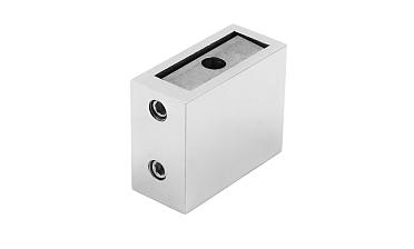 Коннектор стена-труба полированный для прямоугольного трека (трубы) 30х10 мм t463 PSS купить в Санкт-Петербурге