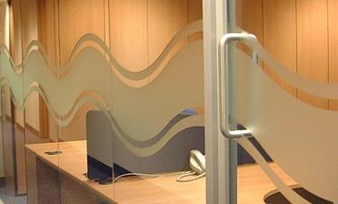 Cтеклянные перегородки - вариант 2 купить в Санкт-Петербурге