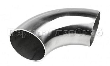 Отвод поручня под сварку для Ø50.8х1.5х145 AISI 201 #400 в упаковке по 100 шт. k021-15-100 купить в Санкт-Петербурге