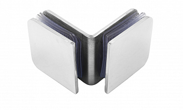 Коннектор для душевой кабины стекло-стекло 90° 45х45 мм полированный t725-2 PSS  купить в Санкт-Петербурге Коннектор для душевой кабины стекло-стекло 90° 45х45 мм полированный t725-2 PSS  купить в Санкт-Петербурге