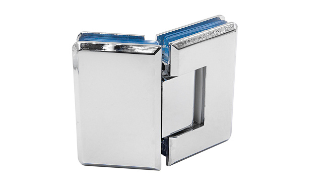 Петля для душевой стекло-стекло 90х55 мм, 135°, латунь-хром t302 PC Петля для душевой стекло-стекло 90х55 мм, 135°, латунь-хром t302 PC