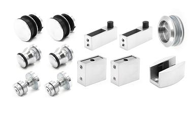 Комплект раздвижной системы для душевой, AISI 304, шлифованный t401 SSS купить в Санкт-Петербурге