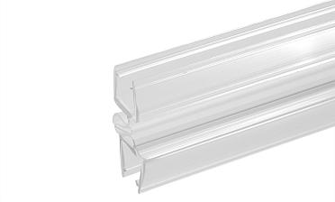 Уплотнитель для стекла в душевую кабину стекло-стекло 8мм зиг-заг 2,2 м t227 купить в Санкт-Петербурге