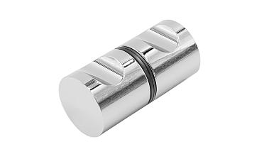 Дверная ручка «кноб» для душа, алюминий-хром, полированная t696 ALPC купить в Санкт-Петербурге