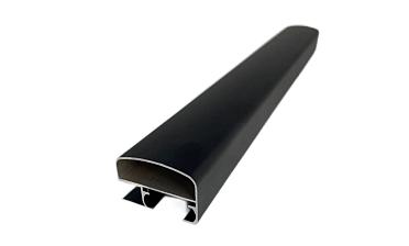 Трек для раздвижной системы на G-профиле, длина 3000мм, черный t408-3 BL купить в Санкт-Петербурге