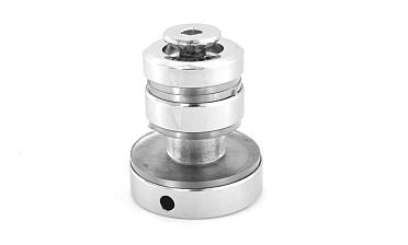 Крепление трека 30х10 к стеклу, AISI 304 полированная t449 PSS купить в Санкт-Петербурге