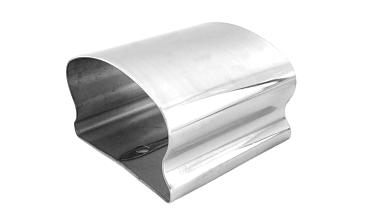 Соединитель пластикового фигурного поручня полированный AISI 304 k257 купить в Санкт-Петербурге