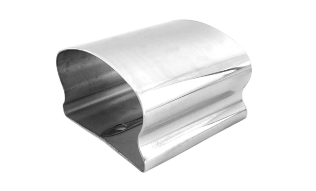 Соединитель пластикового фигурного поручня полированный AISI 304 k257