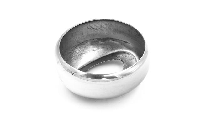 Наконечник стойки штамп, под 90° под Ø50/50 х 0,8 AISI 304 #600 k068-9 2