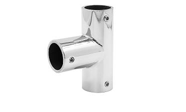 Соединитель-тройник для трубы 19 мм латунь-хром, полированный t902 PC купить в Санкт-Петербурге