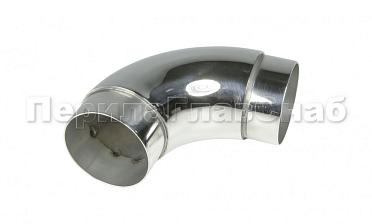 Отвод поручня с двумя установочными кольцами Ø50.8х125 AISI 304 k052-8 купить в Санкт-Петербурге