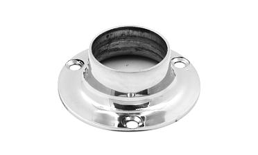 Фланец штампованный, для трубы Ø38.1 мм, полированный, внешний диаметр Ø76 мм, толщина 2 мм (AISI 304) k533 купить в Санкт-Петербурге