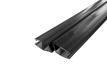 Комплект уплотнителей для стекла 8мм (2 шт.), стекло-стекло, с магнитом 135°, 2,2 м.черный прозрачный t208 BL купить в Санкт-Петербурге Комплект уплотнителей для стекла 8мм (2 шт.), стекло-стекло, с магнитом 135°, 2,2 м.черный прозрачный t208 BL купить в Санкт-Петербурге