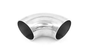 Отвод поручня Ø42.4х90х1.45 мм, 90°, полированный 400 Grit (AISI 201) k346-5 купить в Санкт-Петербурге