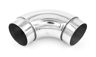 Отвод поручня с двумя установочными кольцами Ø50.8х125 AISI 201 k052-6 купить в Санкт-Петербурге