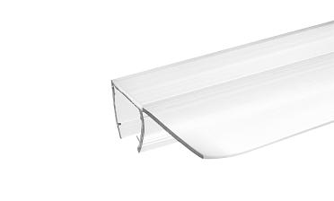 Уплотнитель для стекла 8мм, 90°, стекло-стекло 2,2 м.длина уса 25 мм t215y-8 купить в Санкт-Петербурге