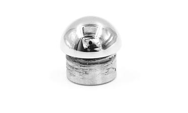 Заглушка для трубы Ø16 мм литая сферическая полированная (AISI 304) k264 купить в Санкт-Петербурге